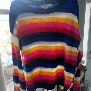 Colorful Molly bracken Striped Women's Sweater